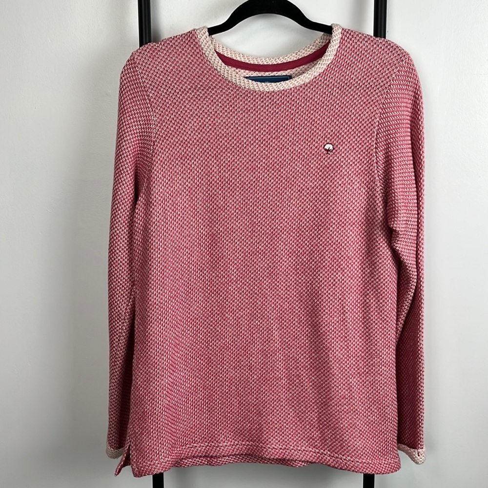 Southern Shirt Co. Sweater Pullover Red Arrow Stitch Women Size S